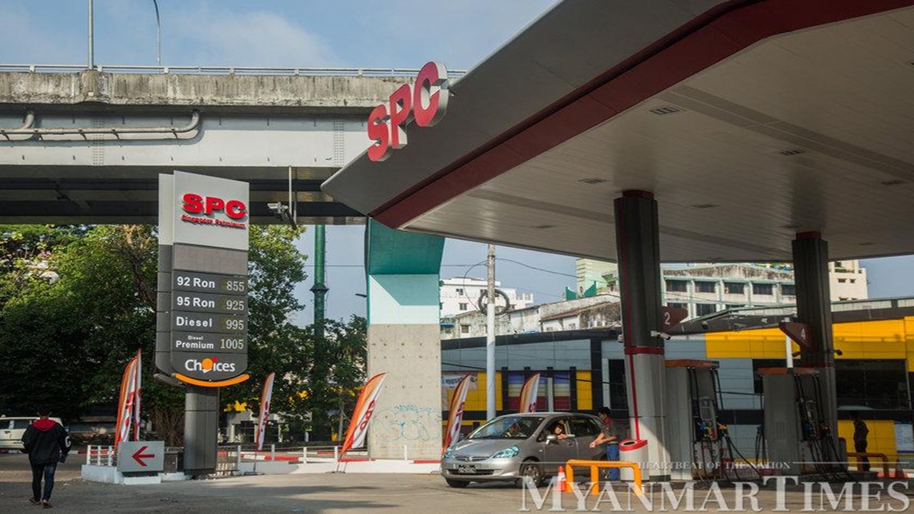 PetroChina เปิดสถานีเติมแห่งแรก ในเมียนมา