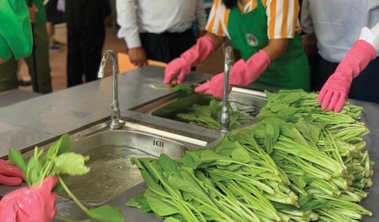เปิดศูนย์กระจายและจัดส่งผักในเมืองกันดาลประเทศกัมพูชา