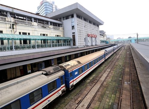 การรถไฟเวียดนามปรับปรุงโครงสร้างพื้นฐาน