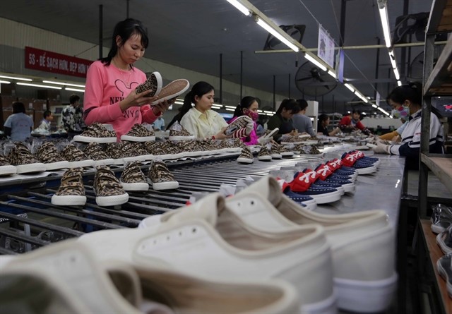 อุตสาหกรรมรองเท้าเวียดนามมีแนวโน้มที่จะบรรลุเป้าหมายปีนี้