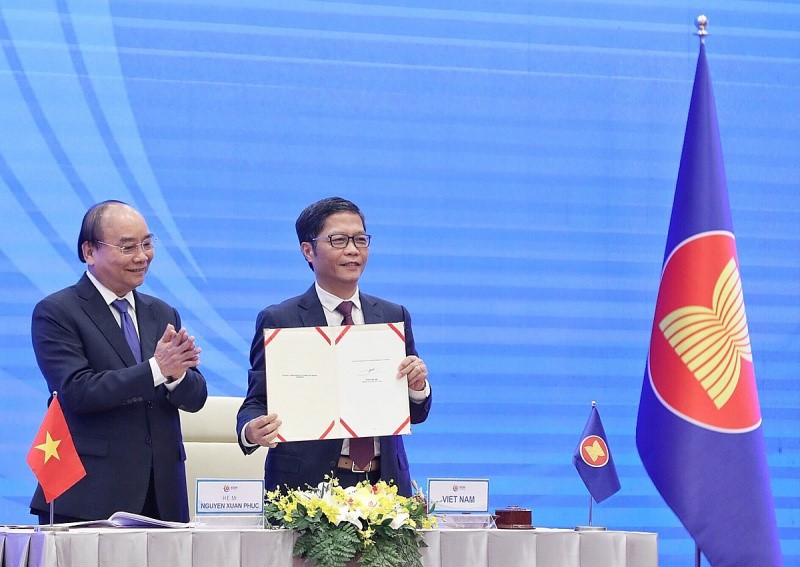 เวียดนามร่วมลงนาม ‘RECEP’ ตั้งเขตการค้าเสรีใหญ่ที่สุดในโลก