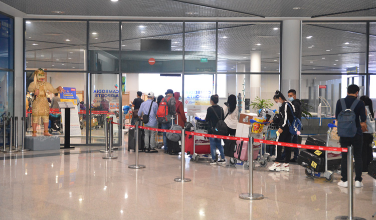 สนามบินนานาชาติในกัมพูชารายงานจำนวนผู้โดยสารขาเข้าประจำปี 2020