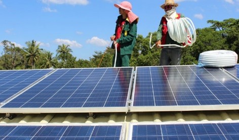 กัมพูชากำหนดเป้าหมาย นำพลังงานแสงอาทิตย์มาใช้ในประเทศร้อยละ 20