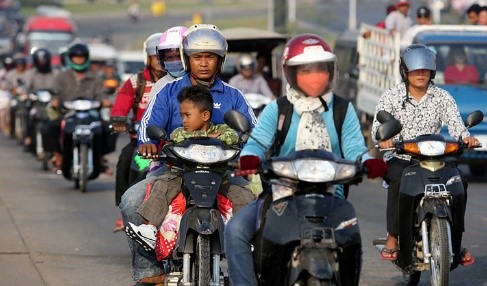 คาดยอดขายรถจักรยานยนต์ในกัมพูชาแตะ 190 ล้านดอลลาร์ ในปี 2026