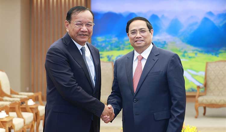 เวียดนาม-กัมพูชา วางแผนอำนวยความสะดวกด้านการค้าระหว่างกัน
