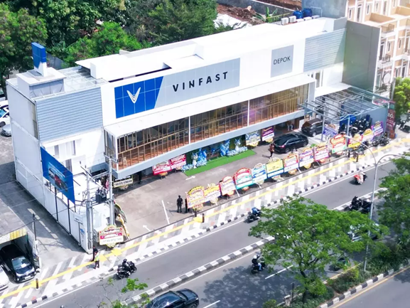 ‘VinFast’ รถไฟฟ้าสัญชาติเวียดนาม รุกหน้าเปิดร้านตัวแทนจำหน่ายแห่งแรกในอินโดนีเซีย